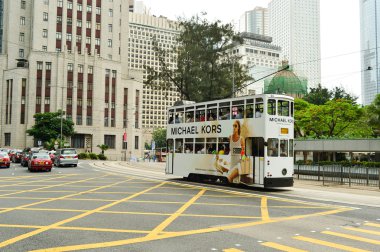 Hong Kong Çift katlı tramvay 