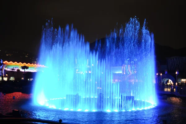 Springbrunnen-Show im Ocean Park — Stockfoto