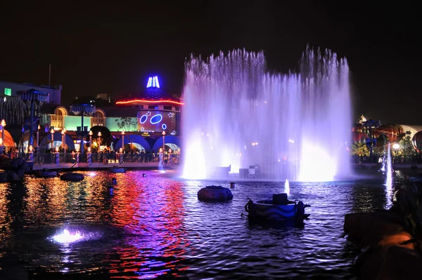 Springbrunnen-Show im Ocean Park — Stockfoto