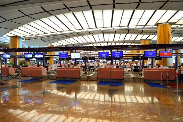 Flughafen singapore changi — Stockfoto