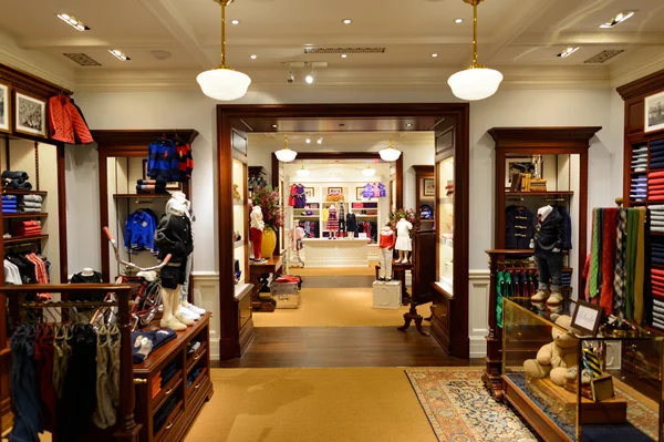 SINGAPORE - CIRCA APRIL, 2019: Interior Shot Of Polo Ralph Lauren