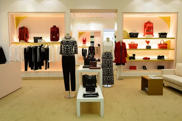 Shoppes at Marina Bay Sands Stock Photo