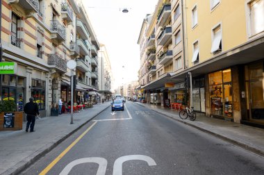 Cenevre şehrinin görünümü