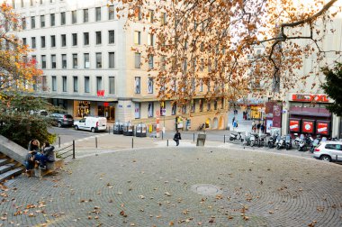 Cenevre şehrinin görünümü