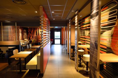 McDonald's Restoran iç
