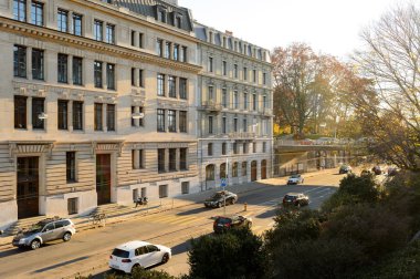 Cenevre şehrinin görünümü