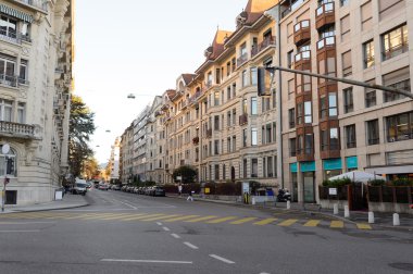 Cenevre şehrinin görünümü