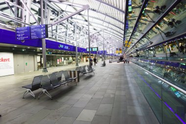 Interior of Leipzig Airport