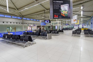 Interior of Leipzig Airport