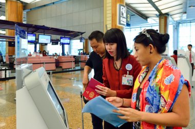 İade Changi Havaalanı bölgede