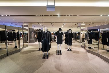 Interior of Zara store