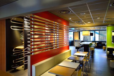 McDonald's Restoran iç
