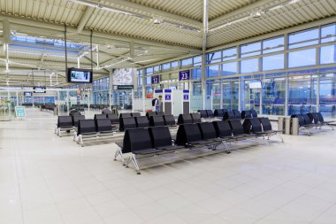 Interior of Leipzig Airport