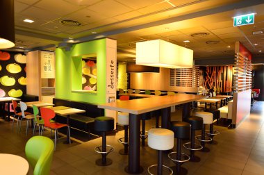 McDonald's Restoran iç