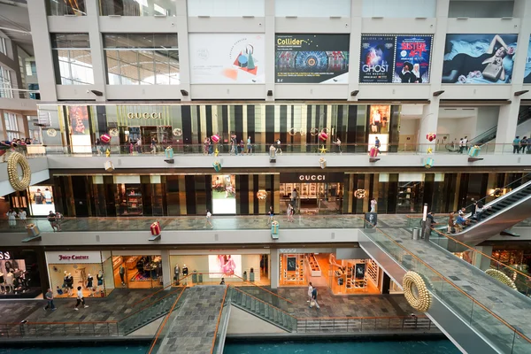 Shoppes στο marina bay sands — Φωτογραφία Αρχείου