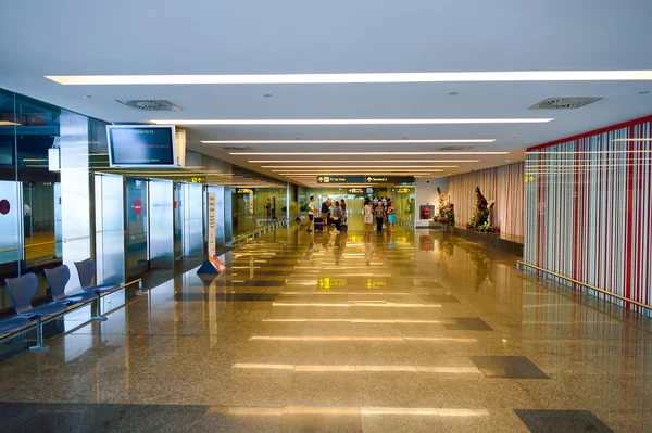 Inre av Changi Airport — Stockfoto
