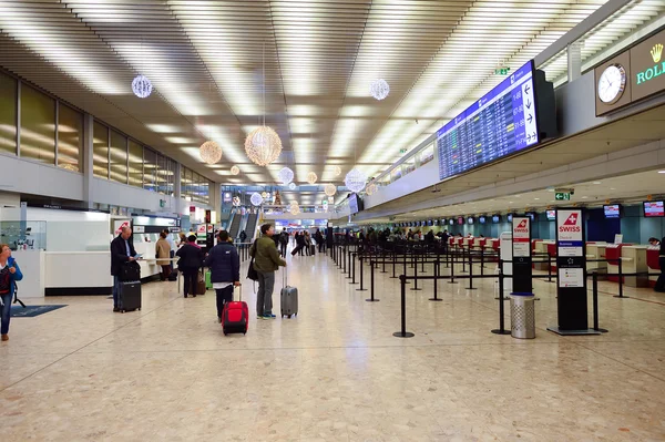 Port lotniczy Genewa — Zdjęcie stockowe