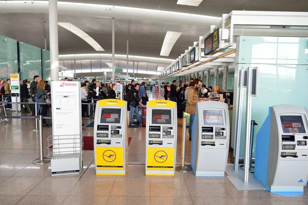 Letiště Barcelona El Prat — Stock fotografie