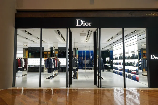 Interior de la tienda Dior — Foto de Stock