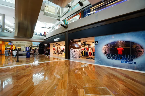 Shoppes at Marina Bay Sands — Stock Photo, Image