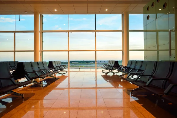 Interior del aeropuerto de Barcelona — Foto de Stock