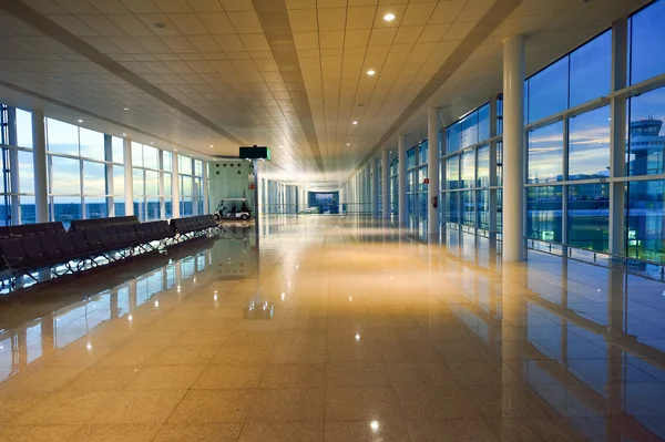 Interiér letiště barcelona — Stock fotografie