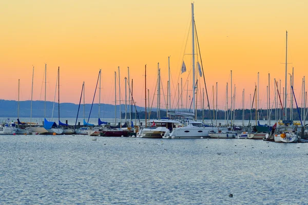 Vista del lago de Ginebra — Foto de Stock