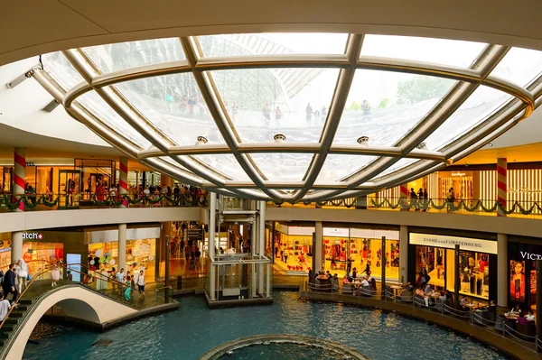 Tiendas en Marina Bay Sands — Foto de Stock