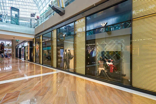 Shoppes in marina bay sands — Stockfoto