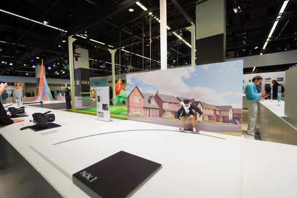 Samsung stand in Photokina Exhibition — Stock Photo, Image