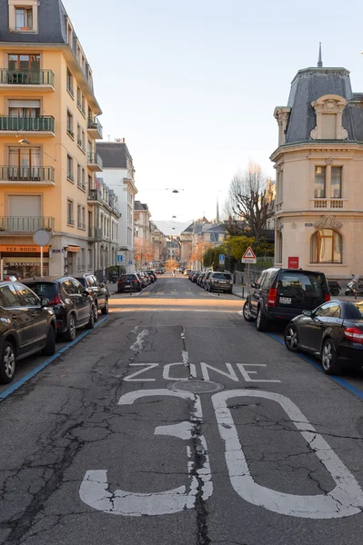 View of Geneva city — Stock Photo, Image