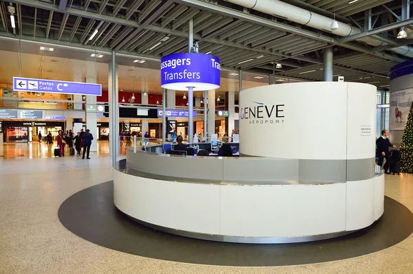 Geneva International Airport — Stock Photo, Image