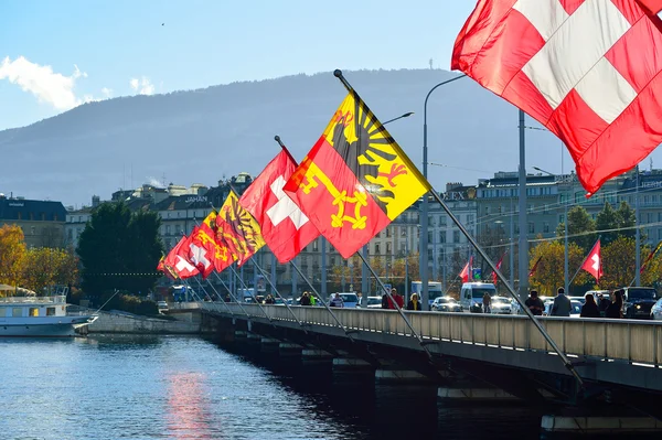 View of Lake Geneva — Stock Photo, Image