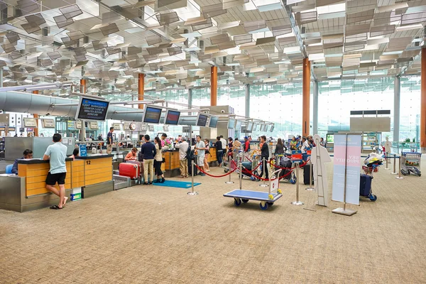 Singapore Changi Airport — Stock fotografie