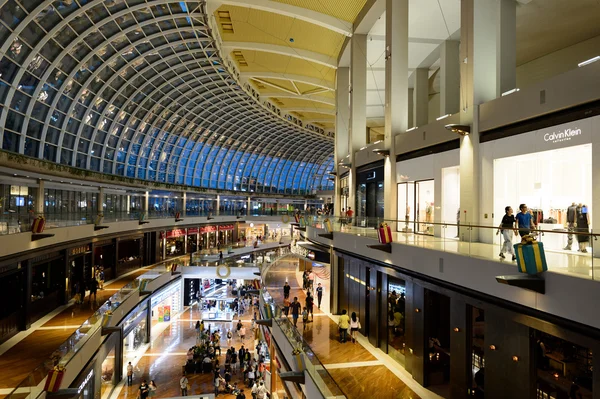 A marina bay sands Shoppes — Stock Fotó