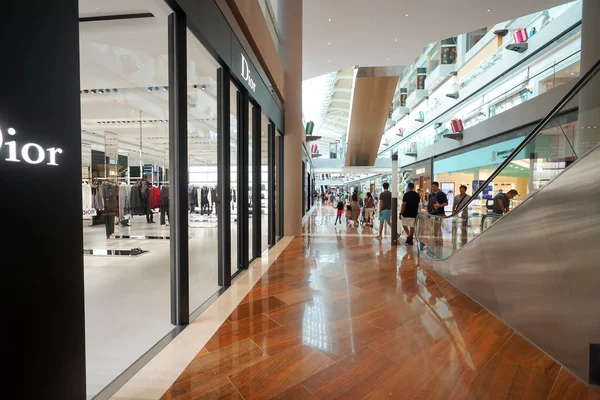 Tiendas en Marina Bay Sands — Foto de Stock