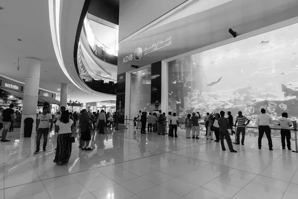 Innenraum der Dubai Mall — Stockfoto