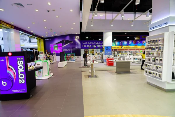 Interieur van winkel in Dubai Mall — Stockfoto