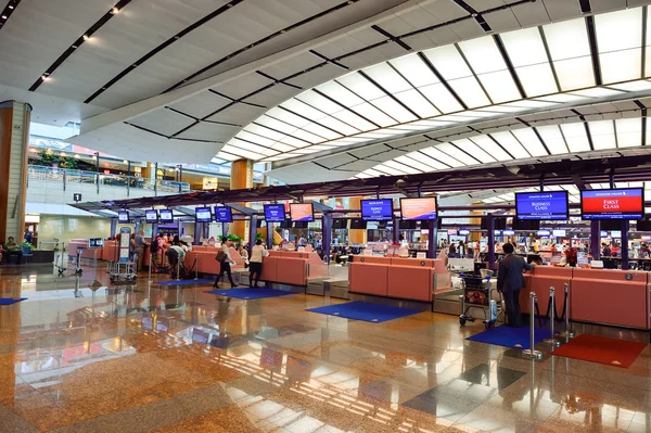 Flughafen singapore changi — Stockfoto