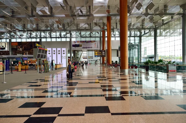 Interieur van Changi Airport — Stockfoto