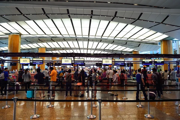 Singapore Changi Airport — Stock Photo, Image