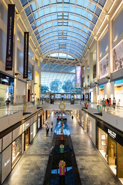 Shoppes στο marina bay sands — Φωτογραφία Αρχείου