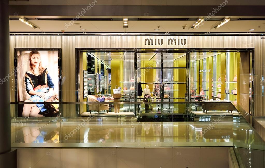 Miu Miu store in IFC Mall Stock Editorial Photo © teamtime 107061820