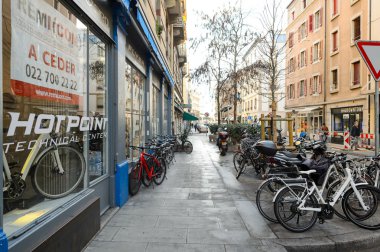 Cenevre şehrinin görünümü