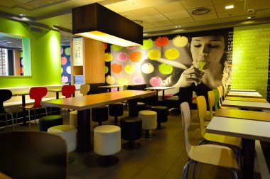 McDonald's Restoran iç