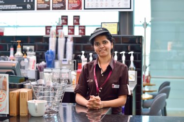 Duba Costa Kahve kafede Barista