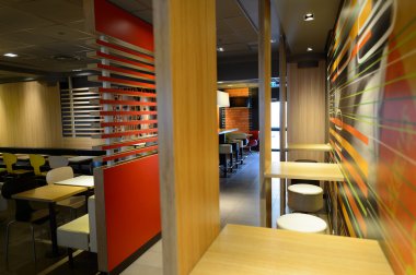 McDonald's Restoran iç