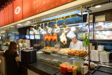 Marina Bay Sands food court 