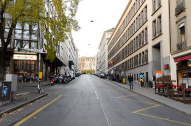 Cenevre şehrinin görünümü 