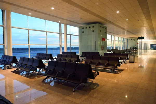 Interior del aeropuerto de Barcelona — Foto de Stock